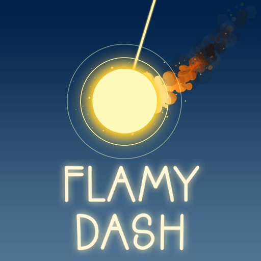 The fireball swinging in Flamy Dash