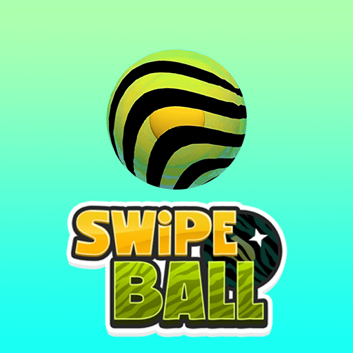 Striped balls and blocks in Swipe Ball