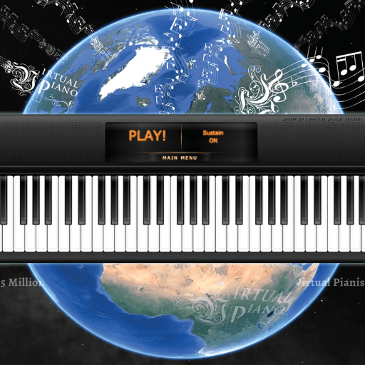 Virtual Online Piano game online